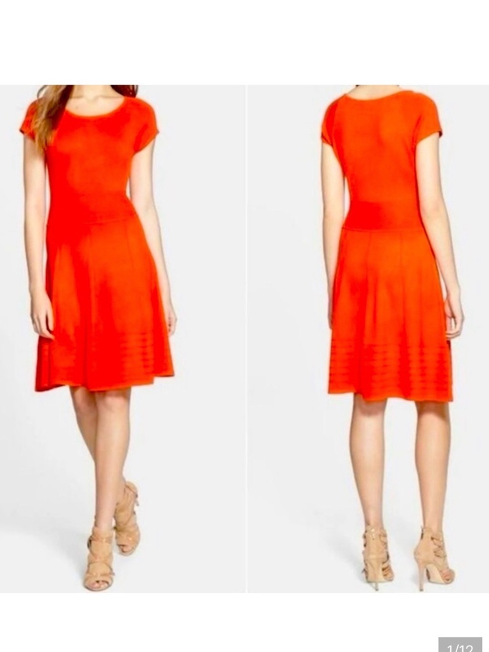 Eliza J. Orange Women's Dress